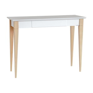 Biely pracovný stôl Ragaba Mimo, šírka 105 cm