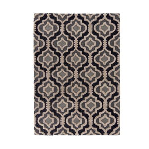 Sivý vlnený koberec 170x120 cm Moorish Amira - Flair Rugs