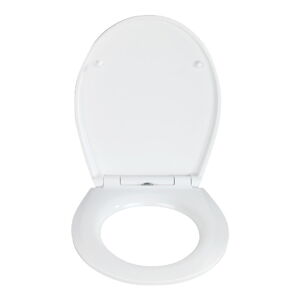 WC sedadlo s jednoduchým zatváraním Wenko Easy Cozy, 44,5 × 37 cm