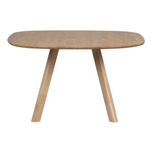 Jedálenský stôl z dubového dreva 130x130 cm Tablo – WOOOD