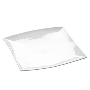 Biely porcelánový tanier Maxwell & Williams East Meets West, 30,5 x 30,5 cm