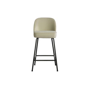 Zamatová barová stolička v mentolovej farbe 89 cm Vogue – BePureHome