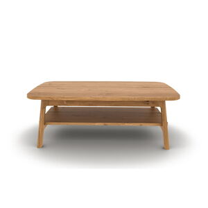 Konferenčný stolík z dubového dreva v prírodnej farbe 70x110 cm Twig – The Beds