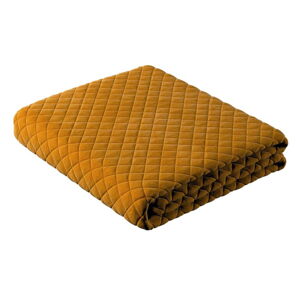 Prešívaná detská posteľná prikrývka 160x100 cm Posh Velvet - Yellow Tipi