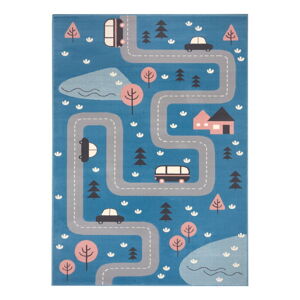 Modrý detský koberec 80x150 cm Adventures – Hanse Home