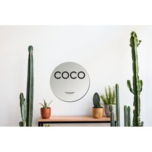 Okrúhle zrkadlo Velvet Atelier Coco Chanel, ø 25 cm