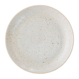 Krémovobiely kameninový dezertný tanier Bloomingville Pixie, ø 16 cm