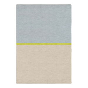 Modrý/béžový vlnený koberec 160x230 cm Menta - Remember