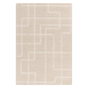 Béžový ručne tkaný vlnený koberec 120x170 cm Ada – Asiatic Carpets