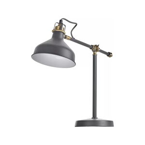 Sivá stolová lampa (výška  56 cm) Harry – EMOS