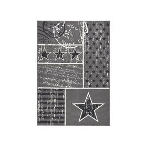 Sivý koberec Hanse Home City & Mix Stars, 140 x 200 cm