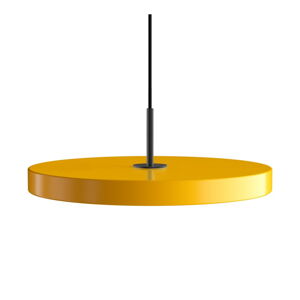 Okrovožlté LED závesné svietidlo s kovovým tienidlom ø 43 cm Asteria Medium – UMAGE