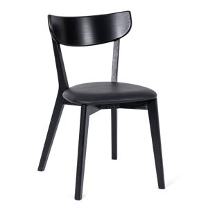 Čierne jedálenské stoličky z dubového dreva v súprave 2 ks Arch - Bonami Selection