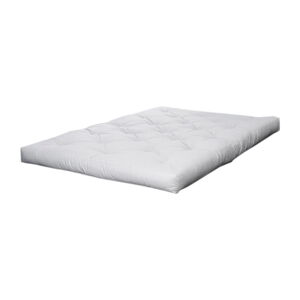 Biely stredne tvrdý futónový matrac 90x200 cm Comfort – Karup Design