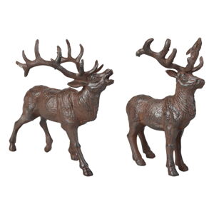 Kovové záhradné sošky v súprave 1 ks Deer – Esschert Design