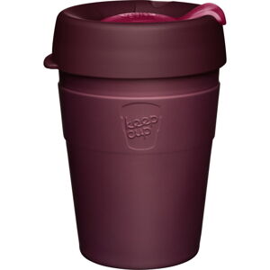 Fialový cestovný hrnček s vekom KeepCup Kangaroo Paw, 340 ml