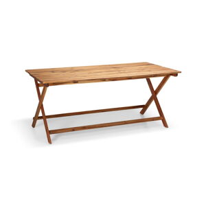 Záhradný stôl z akáciového dreva Bonami Essentials Natur, 88 x 171 cm