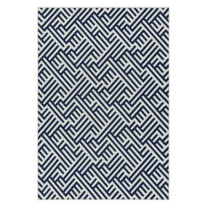 Modro-biely koberec Asiatic Carpets Antibes, 120 x 170 cm