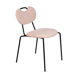 Svetlo ružové jedálenské stoličky v sade 2 ks Aspen - White Label