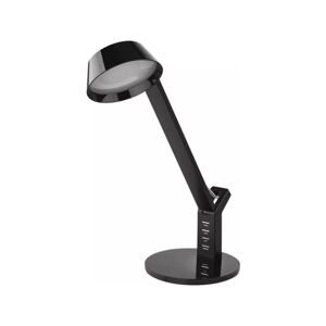 Čierna LED stolová lampa so stmievačom (výška  39 cm) Simon – EMOS