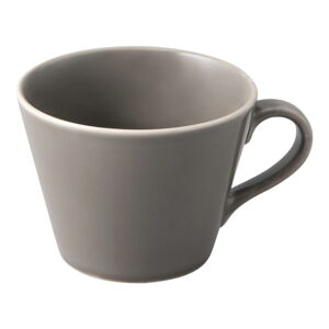 Sivá porcelánová šálka na kávu Villeroy & Boch Like Organic, 270 ml