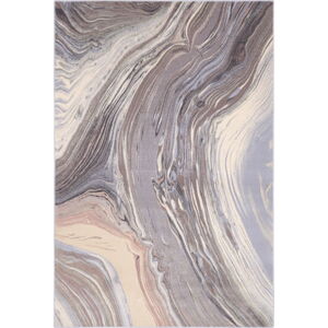 Sivý vlnený koberec 200x300 cm Agate – Agnella