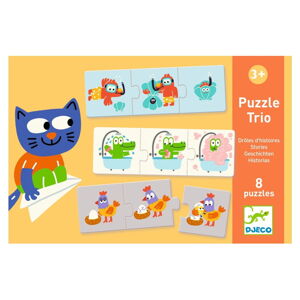 Puzzle s príbehom Djeco Trio