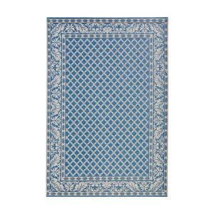 Modro-krémový vonkajší koberec NORTHRUGS Royal, 160 x 230 cm