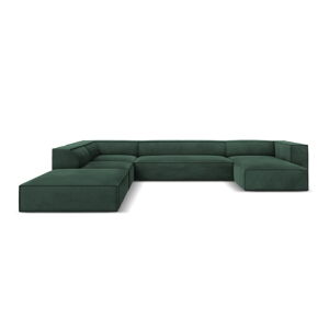 Tmavo zelená rohová pohovka (ľavý roh) Madame - Windsor & Co Sofas