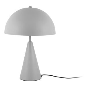 Sivá stolová lampa Leitmotiv Sublime, výška 35 cm