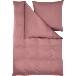 Ružové obliečky z bavlneného saténu 200x135 cm Comfort - Westwing Collection