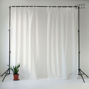 Biela záclona 130x250 cm Daytime - Linen Tales