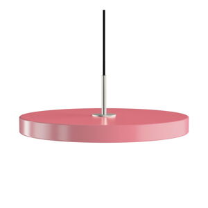 Ružové LED závesné svietidlo s kovovým tienidlom ø 43 cm Asteria Medium – UMAGE