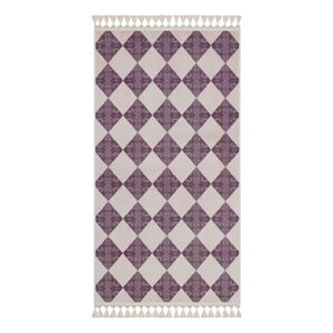 Fialovo-béžový umývateľný koberec 180x120 cm - Vitaus