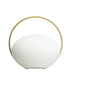 Biela LED stolová lampa so stmievačom (výška  19 cm) Orbit – UMAGE