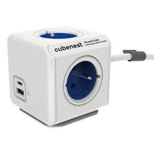 Rozbočovacia zásuvka PowerCube Extended USB – Cubenest