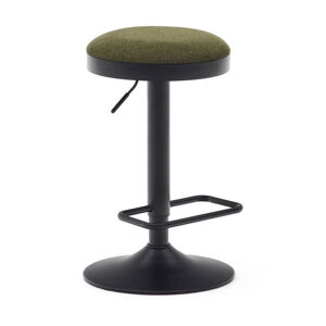 Tmavozelené barové stoličky v súprave 2 ks 58 cm Zaib – Kave Home