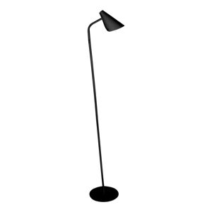 Čierna stojacia lampa SULION Lisboa, výška 150 cm