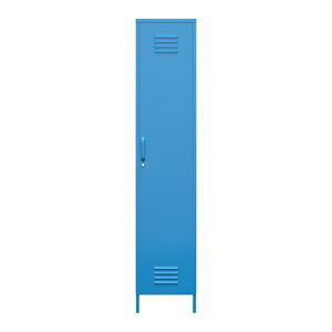 Modrá kovová komoda Novogratz Cache, 38 x 185 cm