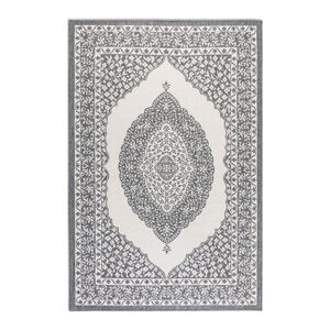 Sivý/krémovobiely vonkajší koberec 160x230 cm Gemini – Elle Decoration