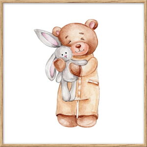 Detský obrázok 20x20 cm Teddy Bear – knor