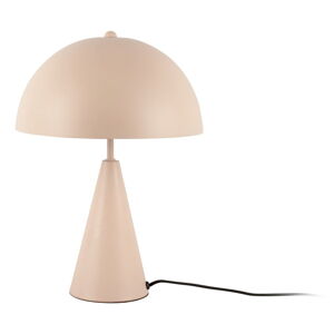 Ružová stolová lampa Leitmotiv Sublime, výška 35 cm