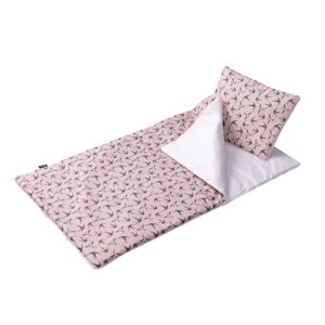 Detský spací vak Pink & Swallows - Yellow Tipi