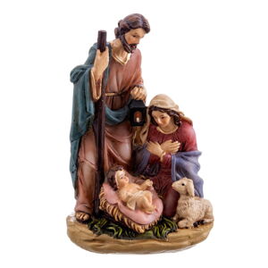 Betlehemská vianočná dekorácia Casa Selección, výška 12,3 cm