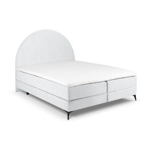 Svetlo šedá boxspring posteľ s úložným priestorom 180x200 cm Sunrise - Cosmopolitan Design