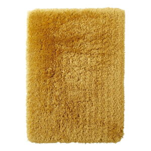 Žltý ručne tuftovaný koberec Think Rugs Polar PL Yellow, 60 × 120 cm