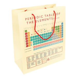 Darčeková taška 19x23 cm Periodic Table - Rex London
