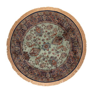 Zelený okrúhly koberec ø 160 cm Raz – White Label