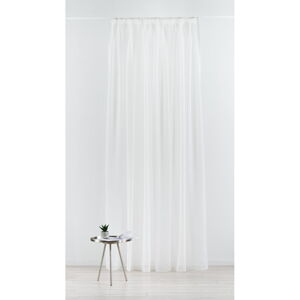 Krémová voálová záclona 300x260 cm Crush – Mendola Fabrics
