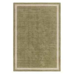 Khaki ručne tkaný vlnený koberec 160x230 cm Albi – Asiatic Carpets